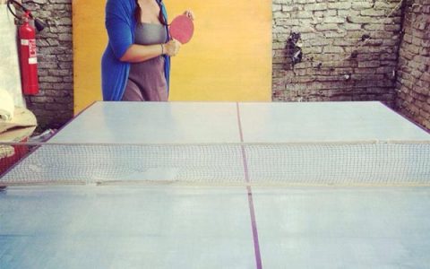 Inaugurazione del ping pong