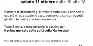 Non solo nutrie! Mercato delle pulci